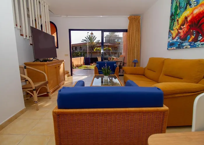 Duplex Meloneras With Free Wifi And Private Garden