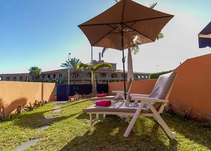 Duplex Meloneras With Free Wifi And Private Garden