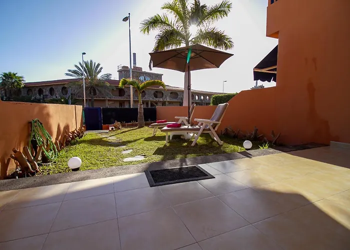 Duplex Meloneras With Free Wifi And Private Garden