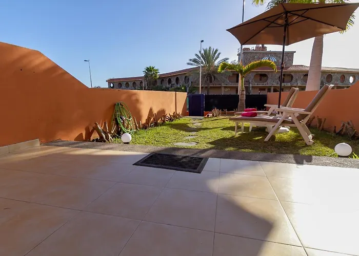Duplex Meloneras With Free Wifi And Private Garden